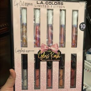 L.A. Colors
Gloss Rush 10-Piece Shiny Lip Set